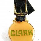 Vintage CLARK Enameled Watch Fob 101617