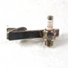 Silver Tone Champion Spark Plug Tie Clasp Unbranded 2616