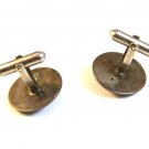 Unusual Vintage Siam Sterling Silver Dancing Lady Cufflinks