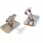 Vintage Sterling Silver ED Cufflinks by Anson