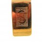 Vintage Goldtone $ Dollar Symbol Money Clip 61617