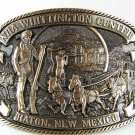 NRA Whittington Center Raton, NM Brass Belt Buckle By ADM 5516