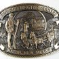 NRA Whittington Center Raton, NM Brass Belt Buckle By ADM 5516