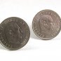Frederik IX KONGE AF DANMARK 1 Krone Cufflnks 91917