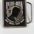 POW - MIA HELP BRING THEM HOME Belt Buckle Unbranded Made in U.S.A.