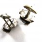 Mexican Sterling Silver Aztec or Mayan Head Cufflinks Old Eagle Mark 1 12815