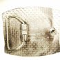 1984 Park City Utah Merry Go Round Carousel Belt Buckle by Michael Ricker w Box