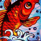 Brand New Ed Hardy Beverage Bottle Goldfish Tote by Christian Audigier