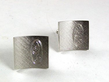 Vintage Silvertone Cufflnks 92017cc