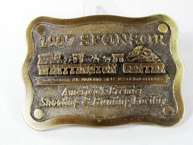 1997 Sponsor NRA Whittington Center Belt Buckle Unbranded 5916