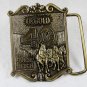 O's Gold Seed Company Brass Belt Buckle by LEWIS BUCKLES Chicago 121615