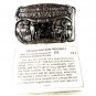 1986 Ellsworth Cowtown Festival Belt Buckle By PRAIRIE ENTERPRISES 42316