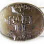 Solid Brass Mobile America Belt Buckle by Siskiyou 22816 Mint In Plastic