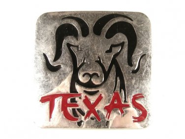 vintage-silver-tone-texas-big-horn-sheep-ram-belt-buckle-unbranded-51116