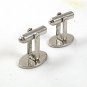Vintage Silvertone Cufflinks By SPEIDEL USA 33017