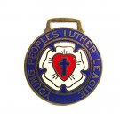 Vintage Enameled Young People's Luther League Watch Fob 10617