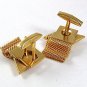 1970's Goldtone Wrap Around Cufflinks 5517