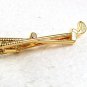 Goldtone 2 Golf Clubs Tie Clasp 72117