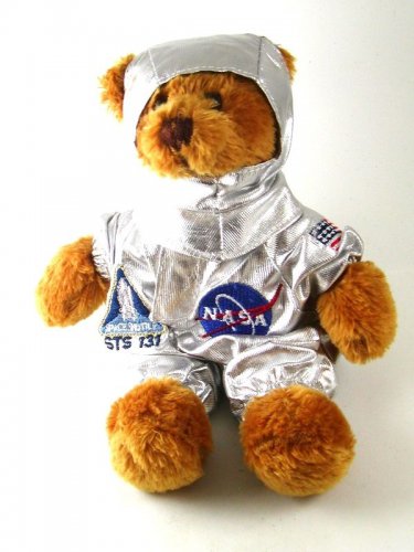 Vintage NASA Space Shuttle STS-131 4 Toy Bear 102016