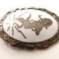 Vintage Sterling Neillo Siam Dancer Lady Ladies Brooch ab