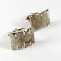 1960's Sterling Silver Cufflinks By P.R.K. 3616
