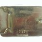Vintage NRA Silver Eagle Brass Dress Belt Buckle Unbranded 11816