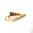 1960's Forest Park H. S. High School Enameled Pennant Charm 61714