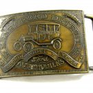 Vintage Henry Ford Detroit Record Year Model T Auotomobile Belt Buckle