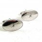 Vintage Silvertone Rhinestones Cufflinks By ANSON 102417