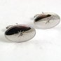 Vintage Silvertone Rhinestones Cufflinks By ANSON 102417