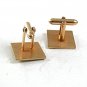 Vintage 1950's - 1960's Goldtone Cufflinks By SWANK 10917