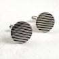 Vintage Silvertone Round Cufflinks 101217