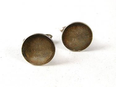 Vintage Sterling Silver Cufflinks By CORRECT 91016