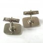 Vintage Silver Tone Branch of 5 Pointed Stars Cufflinks PAT PEND 81016