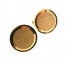 Round Goldtone Cufflinks 81017