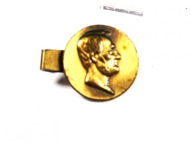 Abraham Lincoln Goldtone Tie Clasp Unbranded 101615