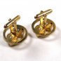 Gold Tone Comedy & Tragedy Theatre Cufflinks Unbranded 12215