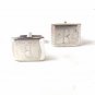 Vintage Silvertone Initial / Letter R Cufflinks Unbranded 42916