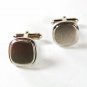 Vintage 1/20th 12KGF Silvertone Cufflinks By KREISLER QUALITY 3816