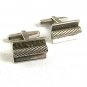Vintage Silvertone Cufflinks By HICKOK USA 9317