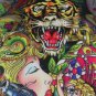 Brand New Ed Hardy Beverage Bottle Tiger 2 Tote by Christian Audigier Free Shipp