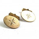 Vintage 1/20 12 Karat Gold Filled Goldtone Cufflinks 102317