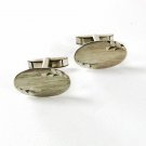 Vintage 1960's Silvertone Cufflinks Unbranded 3816