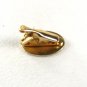 Goldtone White Yellow Black Studs Bearcat Car Tie Clasp Unbranded 32916