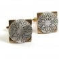 Vintage Unusual Goldtone & Silvertone Cufflinks By SWANK 101517