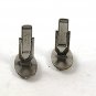 Vintage Pewter Crossed Golf Clubs & Ball Cufflnks 91516