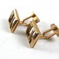 Vintage Goldtone Initials / Letters T.J. Cufflinks By SWANK 101217