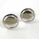 Vintage Silvertone Round Cufflinks 51517