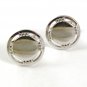 Vintage Silvertone Round Cufflinks 51517