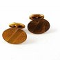 Edwardian / Deco Monogrammable Gold Tone Cufflinks 82016c